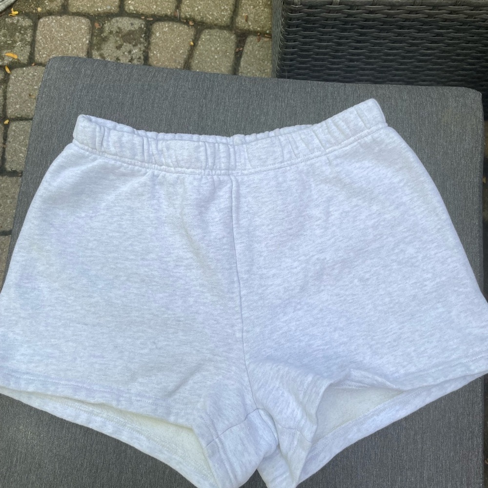 TNA Cozy Light Gray Shorts, excellent condition